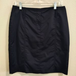 Work to Weekend Black Fully Lined Pencil Skirt Size 10